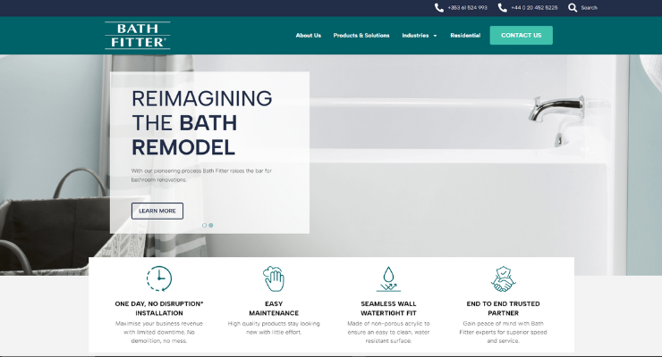 Bath Fitter - Project description for Bath Fitter